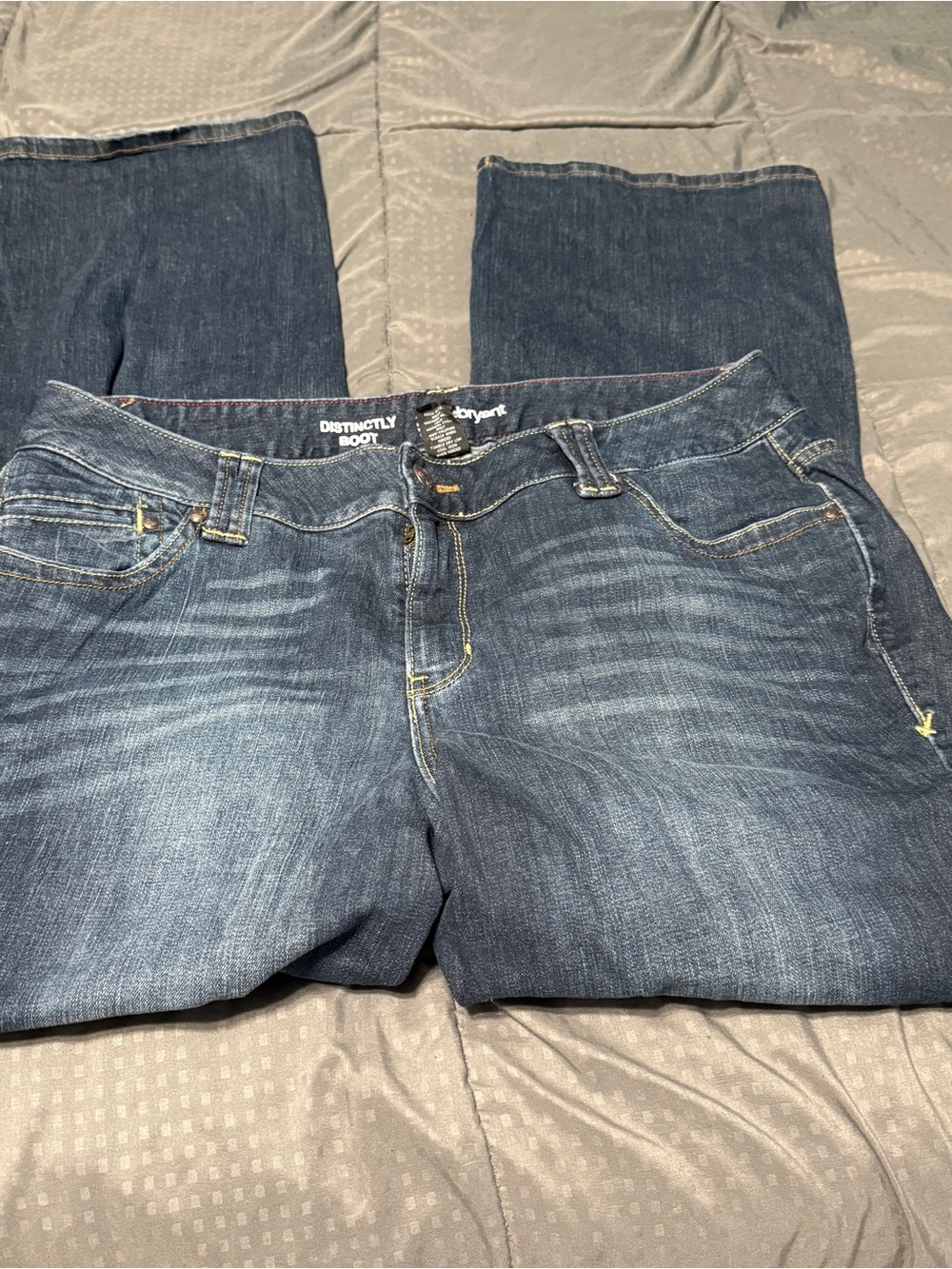 Women's Lane Bryant Jeans Size 18 Distinctly Boot Blue